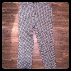 Patterned dress pants